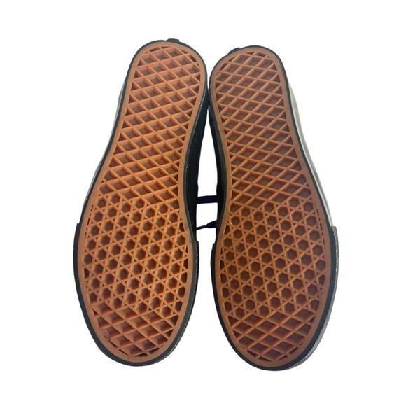 VANS Men’s Custom Sneakers Fabric Green Blue Red Colorblock Pop Cush Size 6.5 - Picture 8 of 14